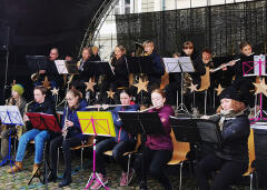 26. November 22 - Die Musikschule am Adventsmarkt «Aarburg leuchtet» 