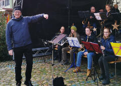 26. November 22 - Die Musikschule am Adventsmarkt «Aarburg leuchtet» 
