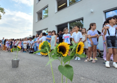 Begrüssung der 1. Klassen im Schulhaus Höhe