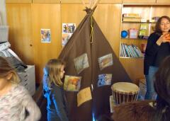 Erzählnacht - Zeitreise im Schulhaus Hofmatt 