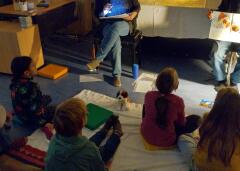 Erzählnacht - Zeitreise im Schulhaus Hofmatt 