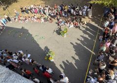 Begrüssung der 1. Klassen im Schulhaus Hofmatt