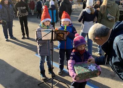 Die Musikschule unterwegs am Adventmarkt "Aarburg leuchtet" vom 29. November 2025