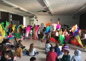 Kultureller Anlass Kindergarten - Ssassa-Band