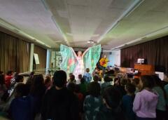 Kultureller Anlass mit der Gruppe Ssassa der 1. – 4. Klassen