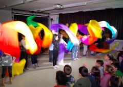 Kultureller Anlass mit der Gruppe Ssassa der 1. – 4. Klassen