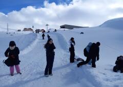 Schneetag der Oberstufe Aarburg auf der Melchsee-Frutt