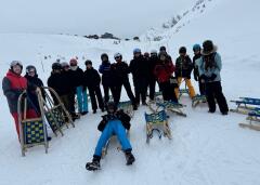 Schneetag der Oberstufe Aarburg auf der Melchsee-Frutt
