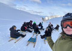 Schneetag der Oberstufe Aarburg auf der Melchsee-Frutt