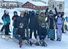 Schneetag der Oberstufe Aarburg auf der Melchsee-Frutt