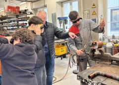 Betriebsführung bei der Bär Haustechnik AG in Aarburg