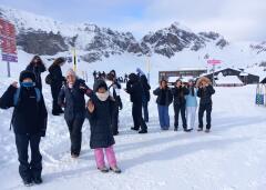 Schneetag der Oberstufe Aarburg auf der Melchsee-Frutt
