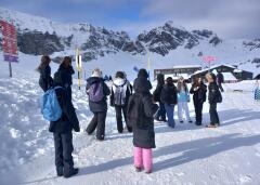 Schneetag der Oberstufe Aarburg auf der Melchsee-Frutt