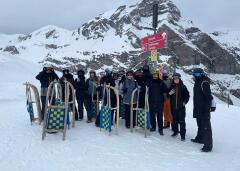 Schneetag der Oberstufe Aarburg auf der Melchsee-Frutt