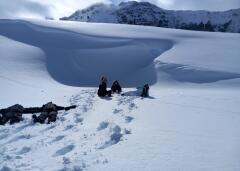Schneetag der Oberstufe Aarburg auf der Melchsee-Frutt