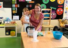 Kindergarten Paradiesli grün - Jahresthema Wasser