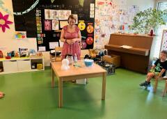 Kindergarten Paradiesli grün - Jahresthema Wasser